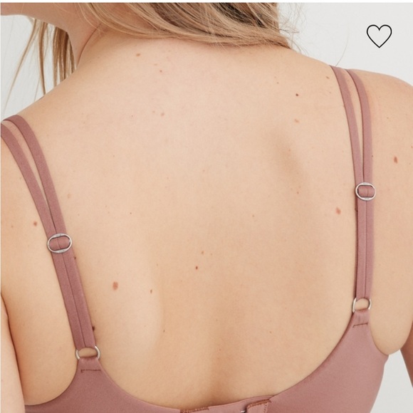 AERIE REAL BLOSSOM WIRELESS PUSH UP BRA 38D nwt #25 - Picture 5 of 6